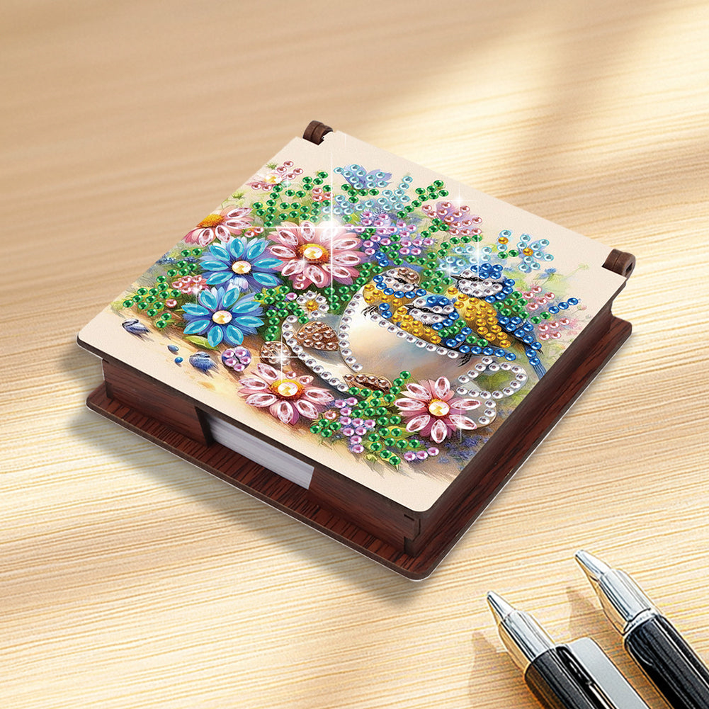1pc Diamond Painting Kit Note Box 160 Sticky Notes Home Office School Supplies