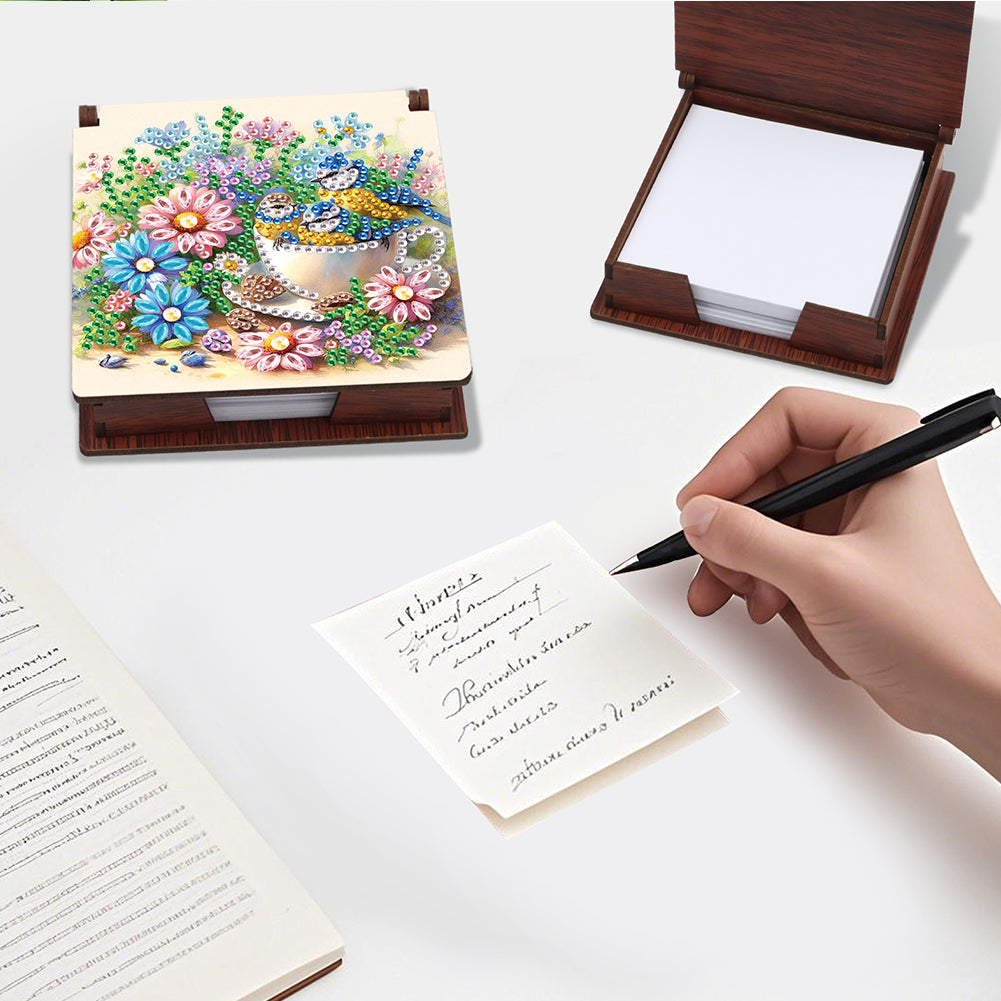 1pc Diamond Painting Kit Note Box 160 Sticky Notes Home Office School Supplies