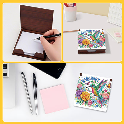 1pc Diamond Painting Kit Note Box 160 Sticky Notes Home Office School Supplies