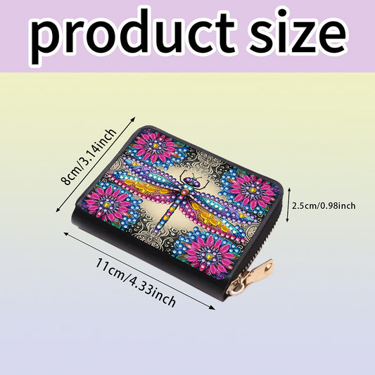 Diamond Painting Card Holder Coin Purse Diamond Art Wallet Pouch Gifts for Women