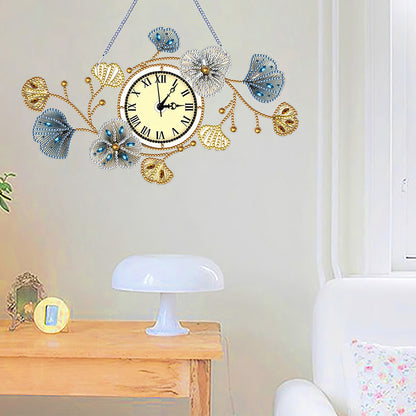 DIY Diamond Painting Clock Kits Diamond Art Clock Ornaments Kit Home Wall Decor