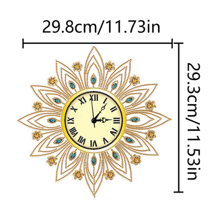 DIY Diamond Painting Clock Kits Diamond Art Clock Ornaments Kit Home Wall Decor