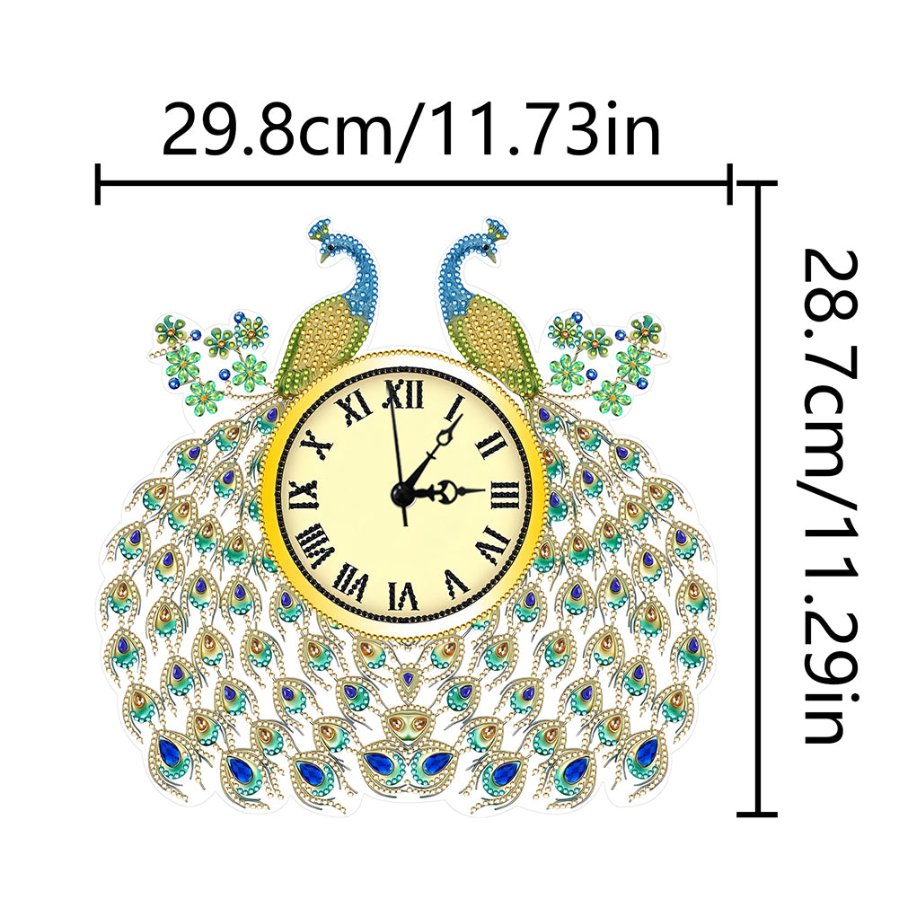 DIY Diamond Painting Clock Kits Diamond Art Clock Ornaments Kit Home Wall Decor