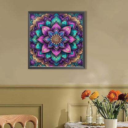 Mandala - Full AB Round Drill Diamond Painting 40*40CM