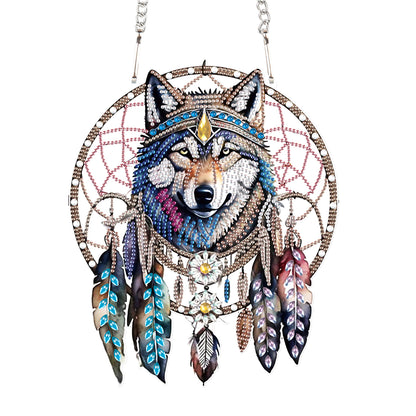 Acrylic Special Shape Animals Diamond Painting Ornaments for Garden Window Decor