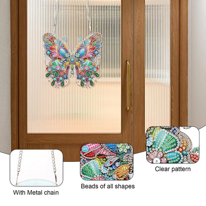 Acrylic Special Shape Animals Diamond Painting Ornaments for Garden Window Decor