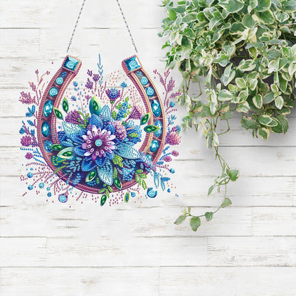 Acrylic Special Shape Animals Diamond Painting Ornaments for Garden Window Decor