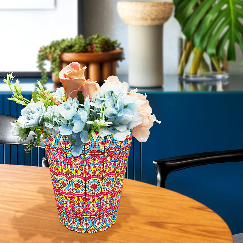 Diamond Painting Flower Vase Rhinestones Desktop Ornaments for Home Office Decor