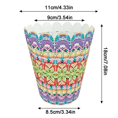 Diamond Painting Flower Vase Rhinestones Desktop Ornaments for Home Office Decor