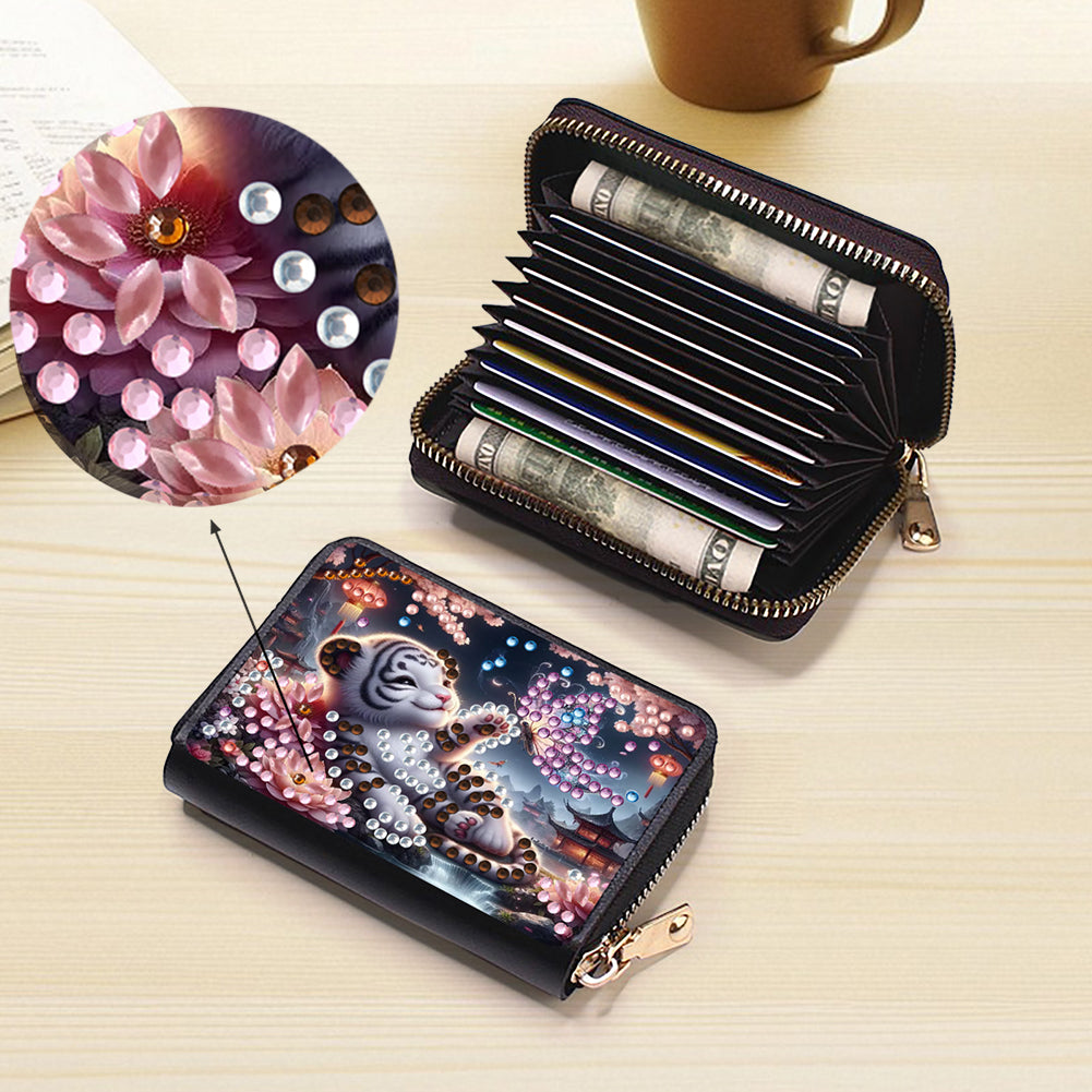 Diamond Painting Card Holder Coin Purse Diamond Art Wallet Pouch Gifts for Women