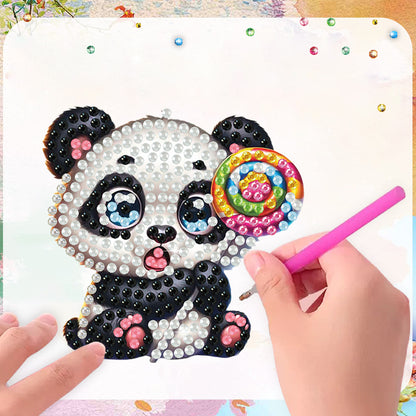6Pcs Diamond Painting Refrigerator Magnets Diamond Art Kits for Adults Beginners