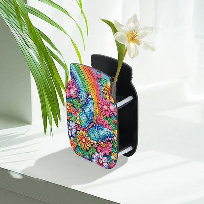 Dog Acrylic Double Sided Special Shape Diamond Painting Vase Bedroom Table Decor