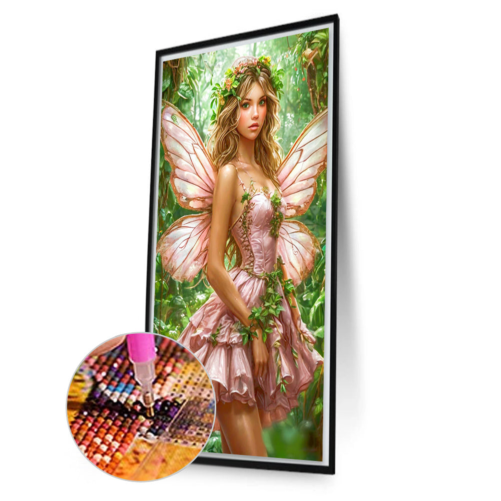 Elf Girl - Full AB Round Drill Diamond Painting 40*70CM