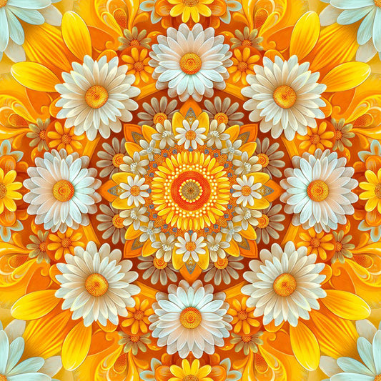Sunflowers - Full Round Drill Diamond Painting 30*30CM