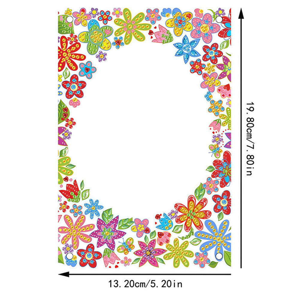 Special Shape Flower Table Top Diamond Painting Frame Kits for Home Office Decor