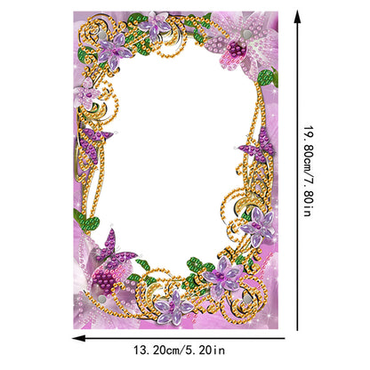 Special Shape Flower Table Top Diamond Painting Frame Kits for Home Office Decor