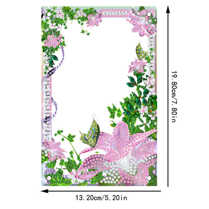 Special Shape Flower Table Top Diamond Painting Frame Kits for Home Office Decor
