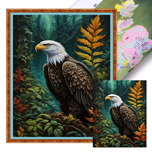 Eagle - 11CT Stamped Cross Stitch 40*50CM