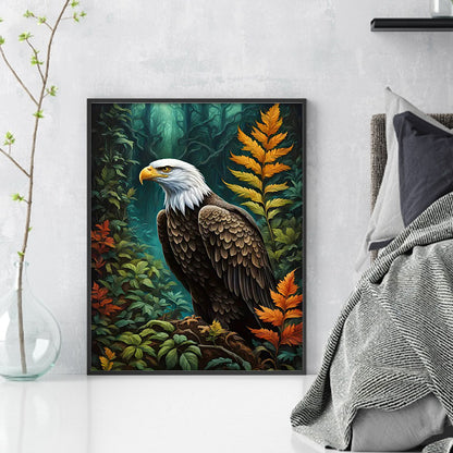 Eagle - 11CT Stamped Cross Stitch 40*50CM