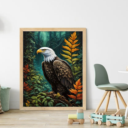 Eagle - 11CT Stamped Cross Stitch 40*50CM