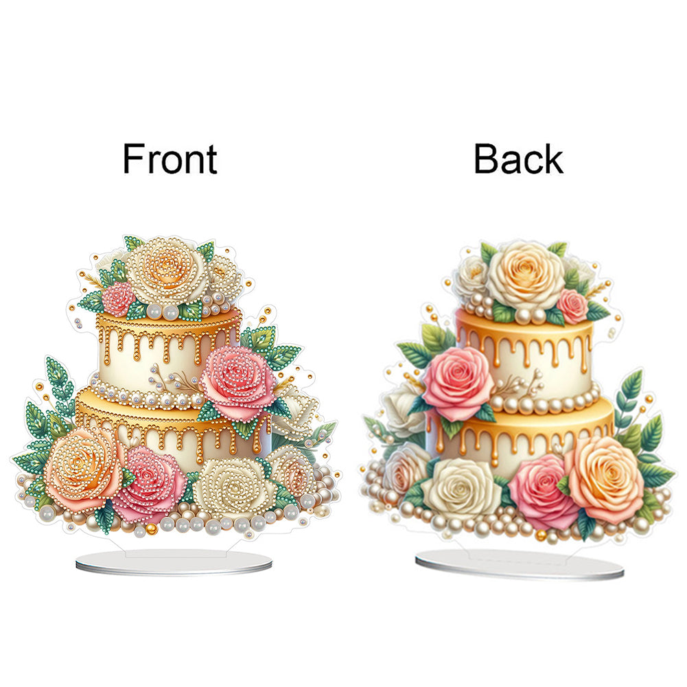 Acrylic Special Shape Animal Diamond Painting Desktop Decors Bedroom Table Decor