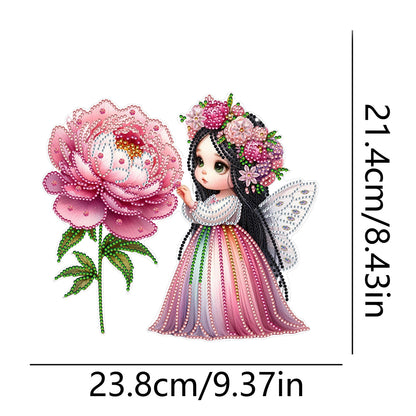 Acrylic Special Shape Animals Diamond Painting Ornaments for Garden Window Decor