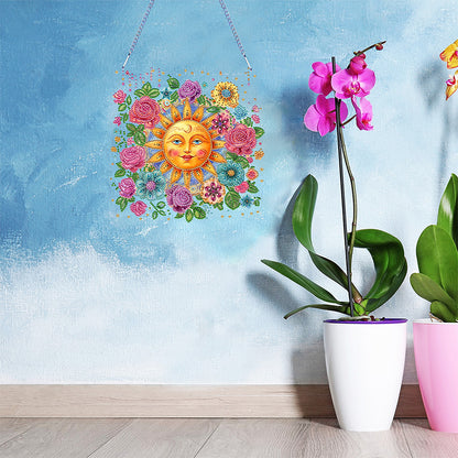 Acrylic Special Shape Animals Diamond Painting Ornaments for Garden Window Decor