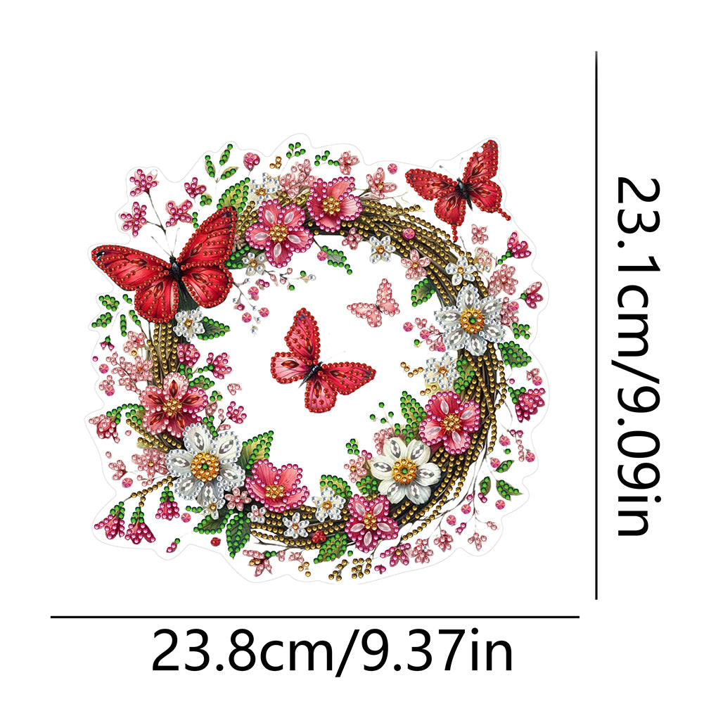 Acrylic Special Shape Animals Diamond Painting Ornaments for Garden Window Decor