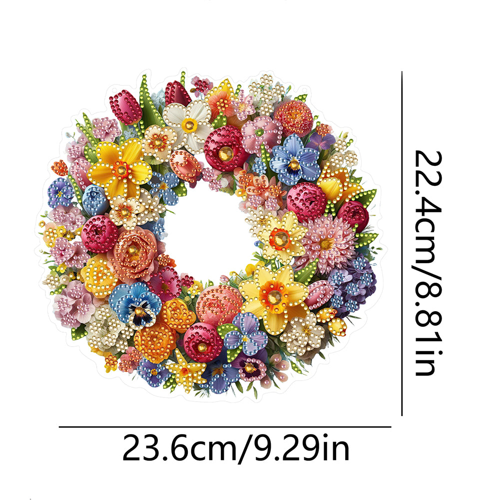 Acrylic Special Shape Animals Diamond Painting Ornaments for Garden Window Decor
