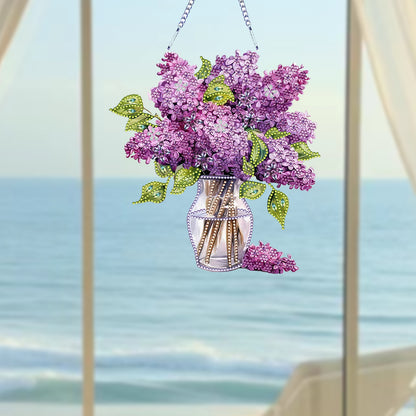 Acrylic Special Shape Animals Diamond Painting Ornaments for Garden Window Decor