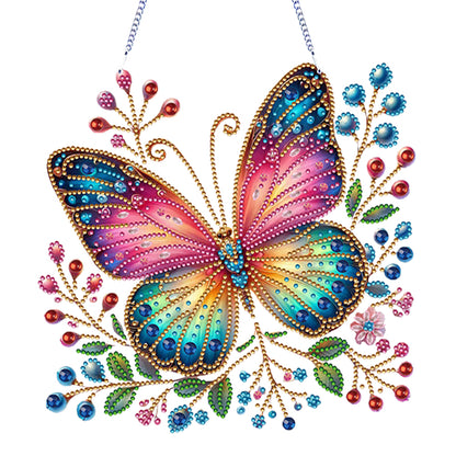 Acrylic Special Shape Animals Diamond Painting Ornaments for Garden Window Decor
