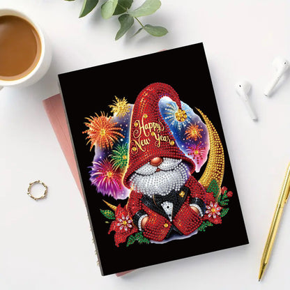 Snowman Special Shaped Diamond Painting Diary Book A5 Diamond Painting Notebooks