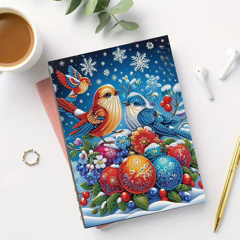 Snowman Special Shaped Diamond Painting Diary Book A5 Diamond Painting Notebooks