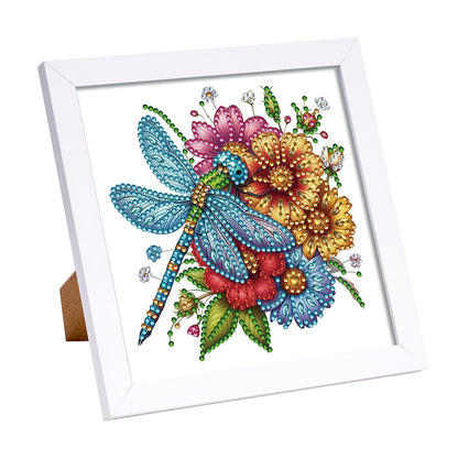 Dragonfly - Special Shaped Drill Diamond Painting 18*18CM