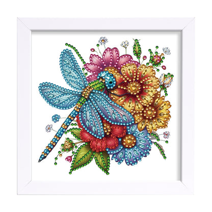 Dragonfly - Special Shaped Drill Diamond Painting 18*18CM