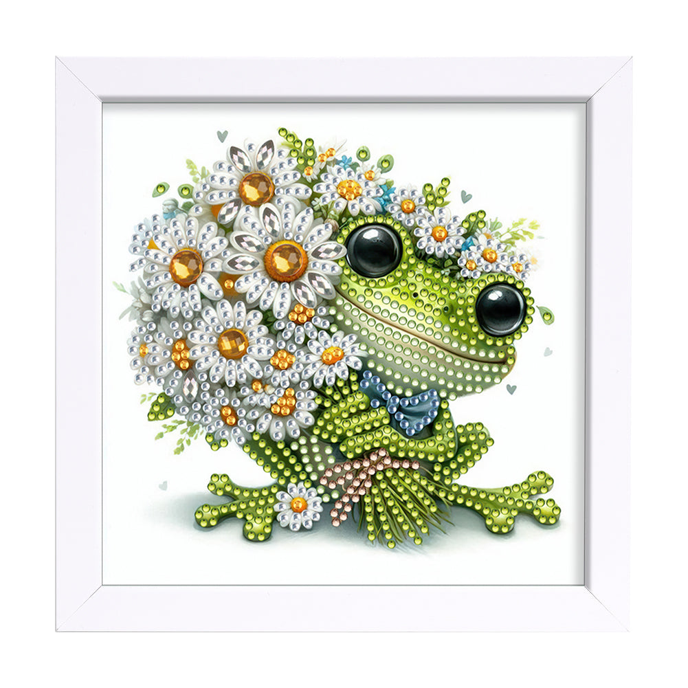 Frog - Special Shaped Drill Diamond Painting 18*18CM