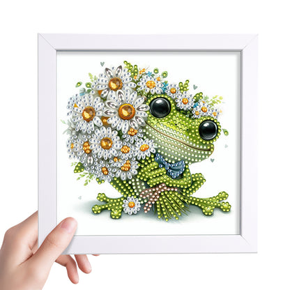 Frog - Special Shaped Drill Diamond Painting 18*18CM