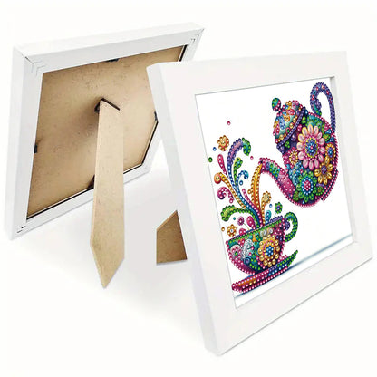 Mandala Teapot - Special Shaped Drill Diamond Painting 18*18CM