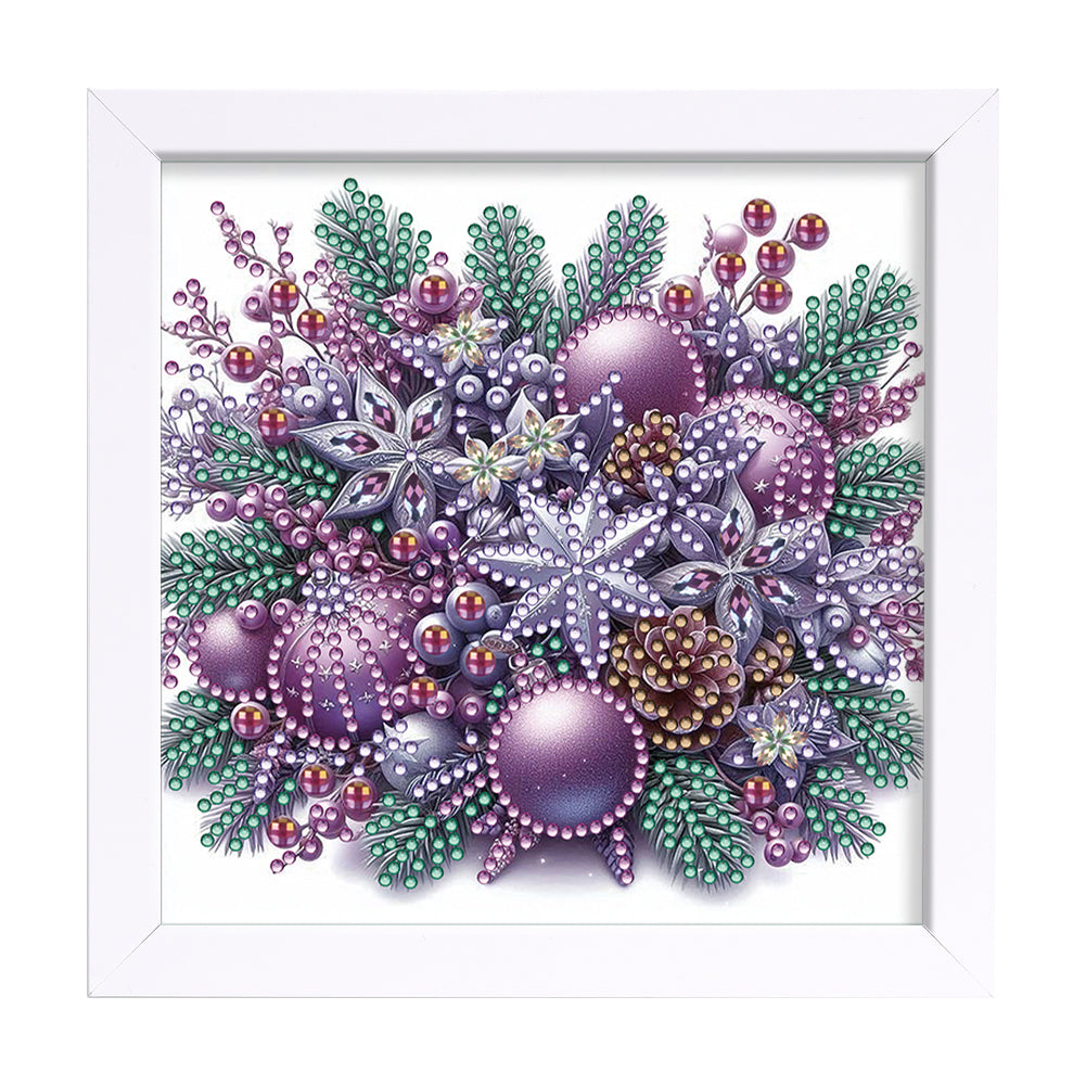 Christmas Decoration - Special Shaped Drill Diamond Painting 18*18CM