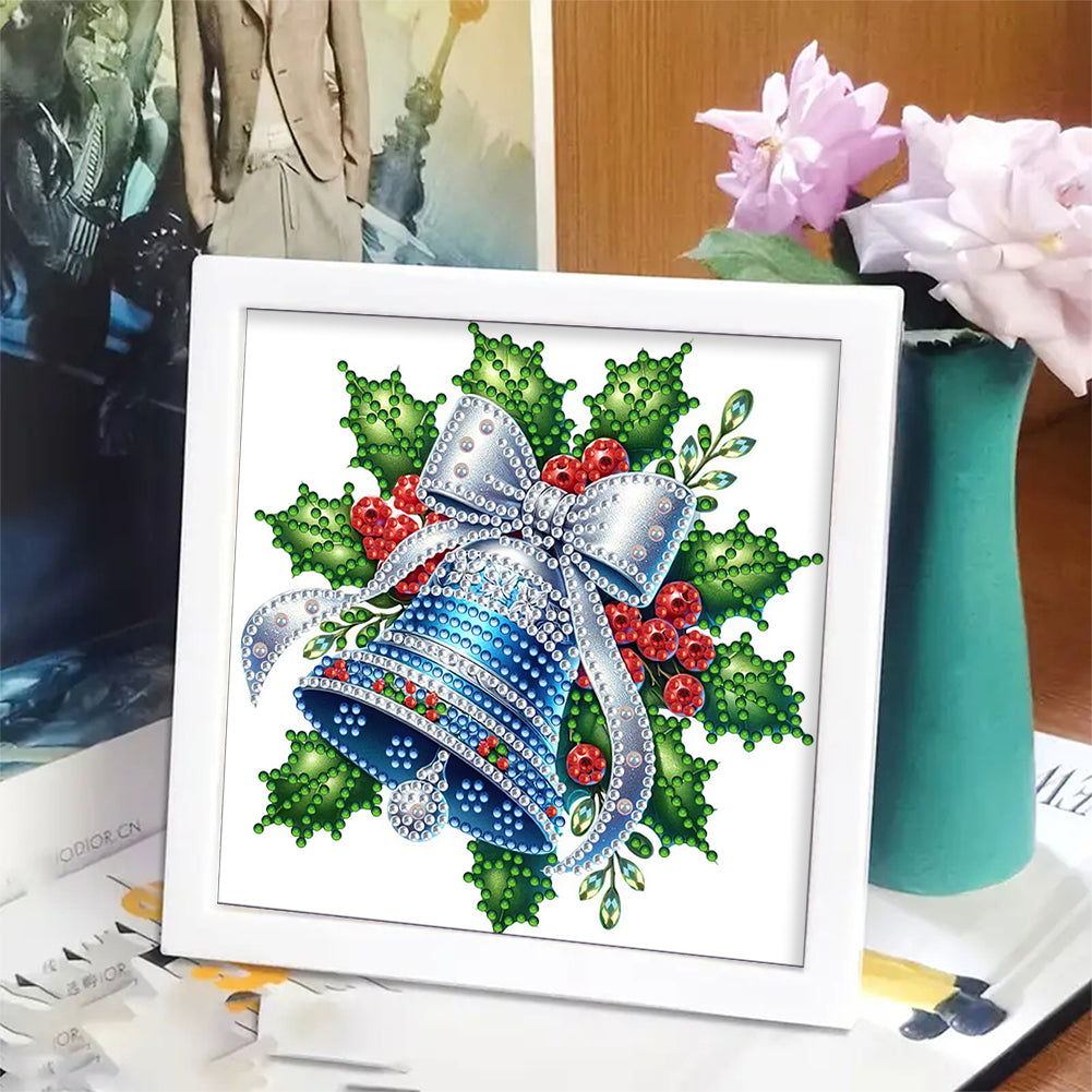 Christmas Bell - Special Shaped Drill Diamond Painting 18*18CM