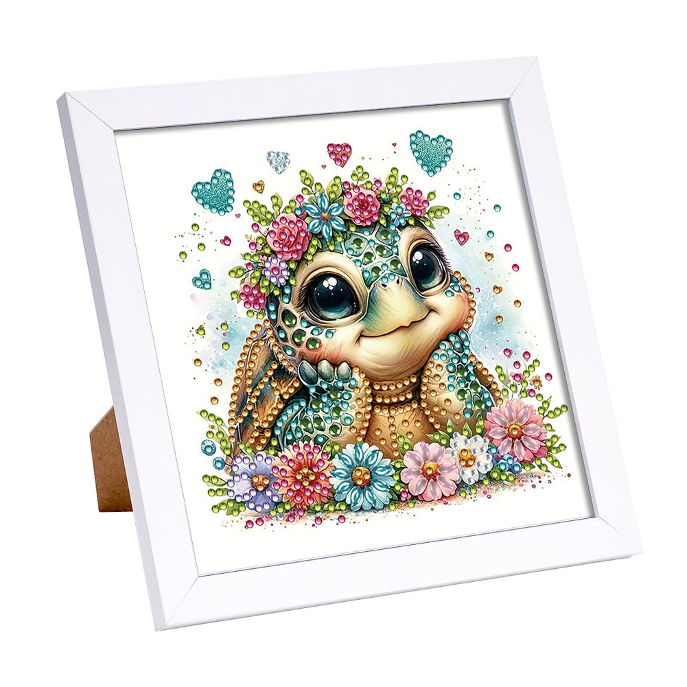 Sea Turtle - Special Shaped Drill Diamond Painting 18*18CM