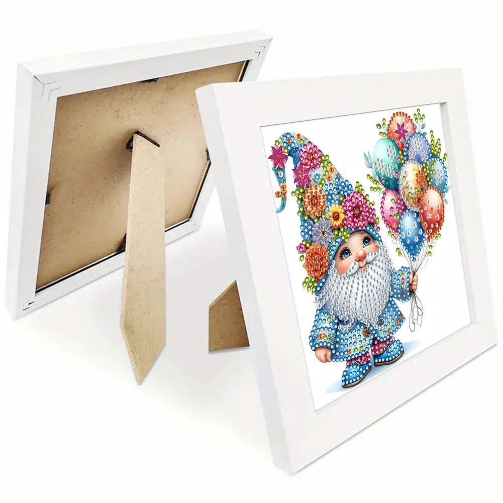 Balloon Gnome - Special Shaped Drill Diamond Painting 18*18CM