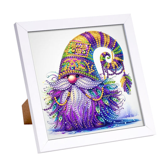 Bearded Gnome - Special Shaped Drill Diamond Painting 18*18CM