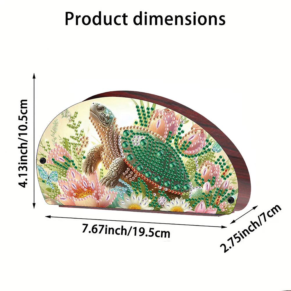 Wooden Animals DIY Rhinestones Storage Holder Diamond Painting Organizer Rack