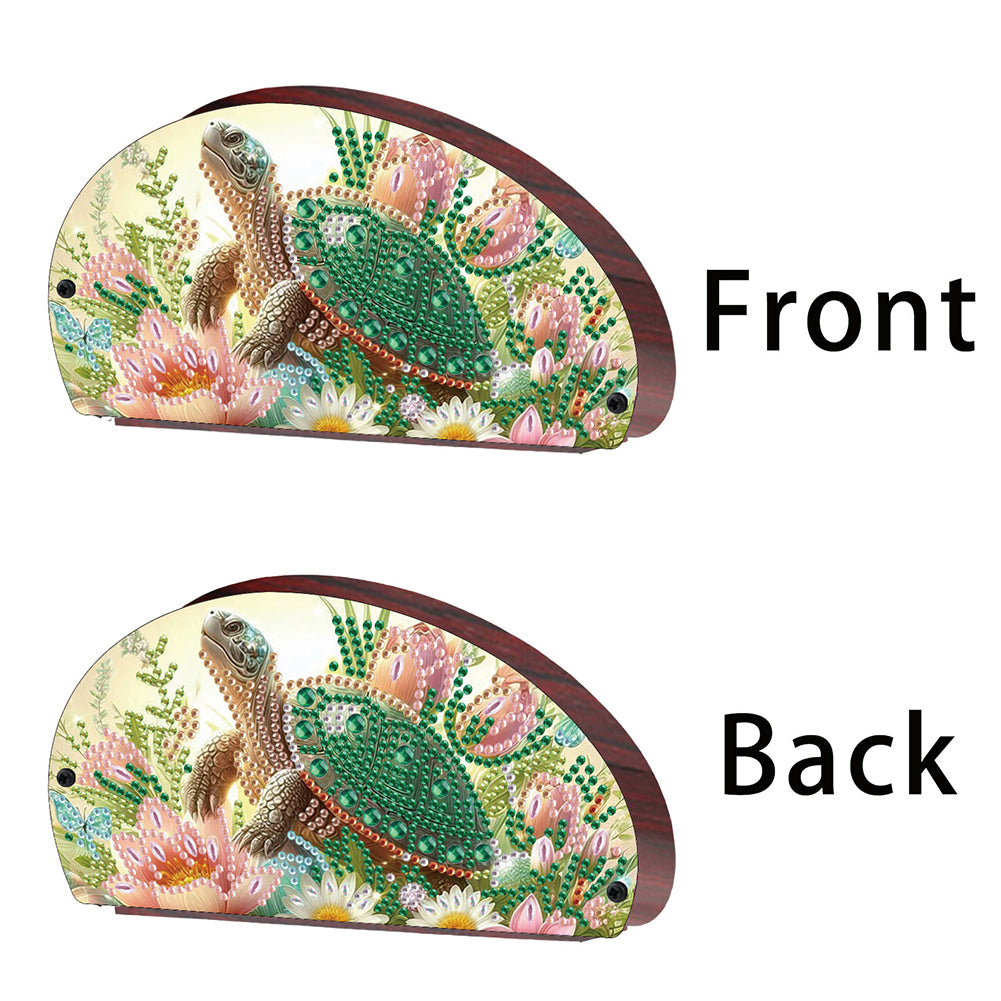 Wooden Animals DIY Rhinestones Storage Holder Diamond Painting Organizer Rack