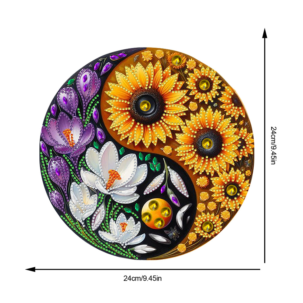 Acrylic Diamond Painting Hanging Pendant Rhinestone Diamond Art Window Pendants