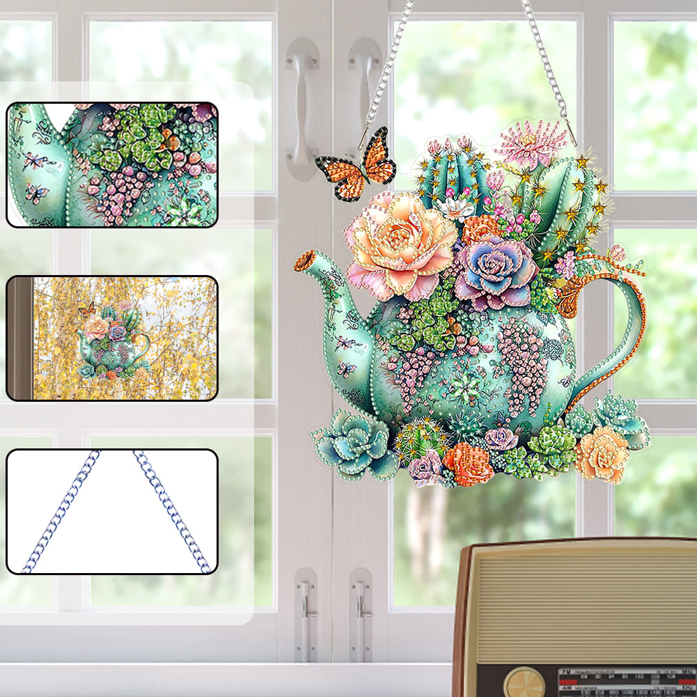 2D Flat DIY Diamond Art Pendant Diamond Painting Set Home Wall Decoration Crafts