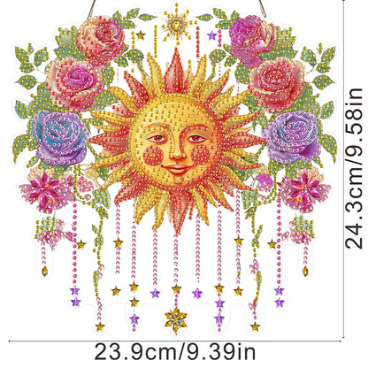 2D Flat DIY Diamond Art Pendant Diamond Painting Set Home Wall Decoration Crafts