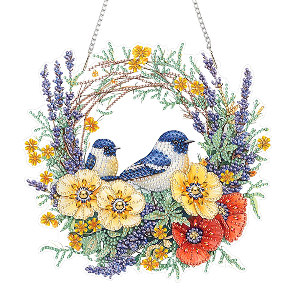 2D Flat DIY Diamond Art Pendant Diamond Painting Set Home Wall Decoration Crafts