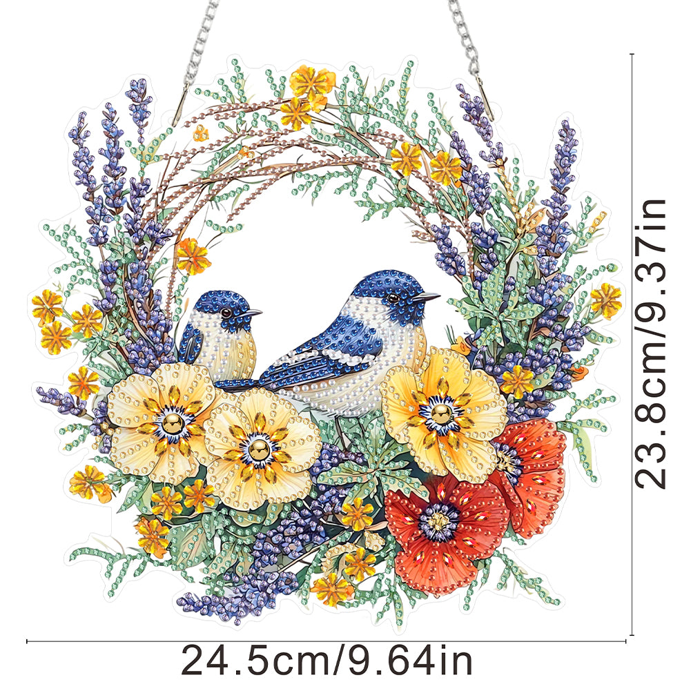 2D Flat DIY Diamond Art Pendant Diamond Painting Set Home Wall Decoration Crafts